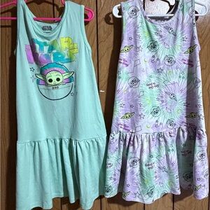 Star Wars Mint Green Sleeveless Dress